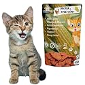 45g Chicken &amp; Sweetcorn Cat &amp; Kitten Treat | High-Protein Snack | Antioxidant-Rich | Crunchy &amp; Healthy | Wholesome | Training | Easy to Digest
