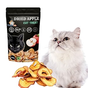 cat treats  delicious healthy amp nutritious  crunchy amp tasty  all-natural snacks loaded with fiber  essential nutrients for health amp wellness dried apple