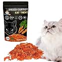 Cat Treats || Delicious, Healthy &amp; Nutritious || Crunchy &amp; Tasty || All-Natural Snacks Loaded with Fiber || Essential Nutrients for Health &amp; Wellness (Dried Carrot)