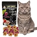 Cat Treats || Delicious, Healthy & Nutritious || Crunchy & Tasty || All-Natural Snacks Loaded with Fiber || Essential Nutrients for Health & Wellness (Dried Beetroot & Apple)