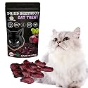 Cat Treats || Delicious, Healthy &amp; Nutritious || Crunchy &amp; Tasty || All-Natural Snacks Loaded with Fiber || Essential Nutrients for Health &amp; Wellness (Dried Beetroot)