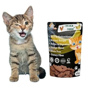 chicken amp banana cat treat  protein rich  fiber rich  crunchy healthy snacks  training treat  45gm