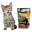 Chicken &amp; Banana Cat Treat | Protein Rich | Fiber Rich | Crunchy Healthy Snacks | Training Treat | 45gm