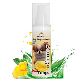 dog perfume spray mango tango deo for dog and cat alcohol-free paraben free spa-like grooming odor control pet-safe unleash inner glam long lasting fragrance 100 ml mango tango