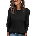 WIHOLL Sweaters for Women Lightweight Fall Tops Pullover Long Sleeve Shirts