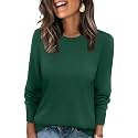 WIHOLL Sweaters for Women Lightweight Fall Tops Pullover Long Sleeve Shirts