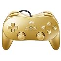 Wii Classic Controller Pro - Gold (Renewed)