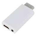 WII to Converter Full 1080P Wii 2 3.5mm Audio for PC HDTV Monitor Display to Adapterr