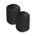 WiiM Sound Lite Smart Speaker, Multi-Room Wireless Speaker, Black (2 Pack)