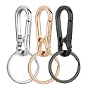 Wikavanli Metal Keychains Keyring Key Chain Ring Clip Holder Organizer for Home Car Keys Key Finder Women Men