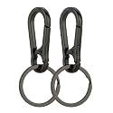Wikavanli Metal Keychains Keyring Key Chain Ring Clip Holder Organizer for Home Car Keys Key Finder Women Men