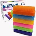 Wilbarger Method Therapy Sensory Brush Colored Pack 6 Therapressure Brush