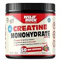 WILD BUCK Creatine Monohydrate Powder,Strength,Reduce Fatigue,100% Pure Creatine,Lean Muscle Building,Supports Muscle Growth,Athletic Performance,Recovery [50 Servings,Mix Berries],1 Count