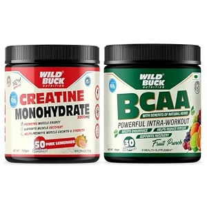 wild buck creatine monohydrate strength reduce fatigue 100 pure creatine lean muscle building supports muscle growth athletic performance recovery powder