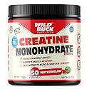 WILD BUCK Creatine Monohydrate Powder, Strength, Reduce Fatigue, 100% Pure Creatine, Lean Muscle Building, Supports Muscle Growth, Athletic Performance|Muscle Builder[50 Servings, Watermelon]