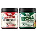 WILD BUCK Creatine Monohydrate, Strength, Reduce Fatigue, 100% Pure Creatine, Lean Muscle Building, Supports Muscle Growth, Athletic Performance, Recovery, Powder
