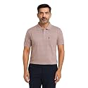 WILD ELEPHANT Men Cotton Striped Polo Neck