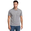 WILD ELEPHANT Men Cotton Striped Polo Neck