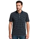 WILD ELEPHANT Men Striped Polo T-Shirt 