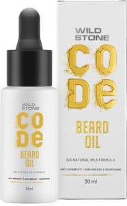 wild stone code beard growth oil for men 30 mlnon sticky hair oil