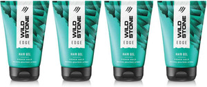 wild stone edge hair gel 100 ml each pack of 4 hair styler 400 ml