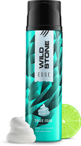 wild stone edge shaving foam for men with special moisturizing formula 418 g