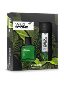 wild stone forest spice fragrance gift set for men with deodorant 150ml  perfume 50ml 2 items in the set