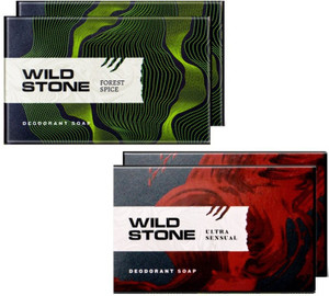 wild stone ultra sensual 125 gram x 2forest spice 125 gram x 2 4 x 125 g
