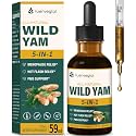 Wild Yam Root Drops, Women's Supplement for Menopause Relief