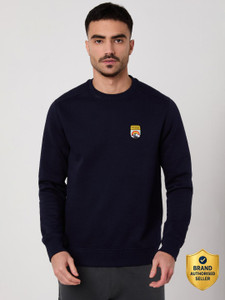 wildcraft full sleeve solid men sweatshirt