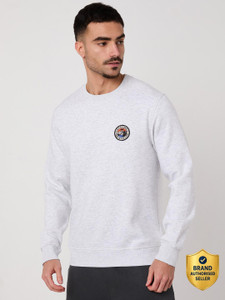 wildcraft full sleeve solid men sweatshirt