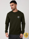 Wildcraft Full Sleeve Solid Men Sweatshirt