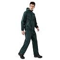 Wildcraft Men Rain Jacket | Hooded Waterproof Design With Adjustable Drawstring &amp; Elasticated Cuffs | 100% Polyester Breathable Fabric For Monsoon Travel &amp; Daily Wear