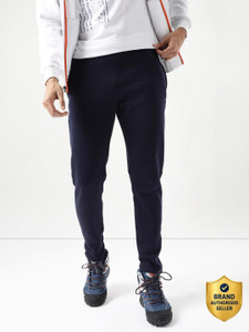 Wildcraft Men Solid Blue Track Pants