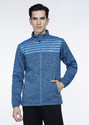 Wildcraft Men Striped Fleece Jacket