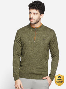 Wildcraft Self Design Crew Neck Casual Men