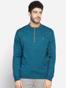 Wildcraft Solid Crew Neck Casual Men Green