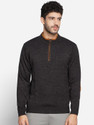 Wildcraft Solid Crew Neck Casual Men Grey