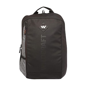 wildcraft unisex zip closure backpack black_free size