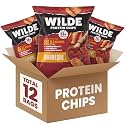 WILDE Barbeque Protein Chips, 12g Protein, 1.34 oz Bags, Pack of 12