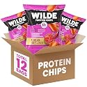WILDE Korean Sweet &amp; Spicy Protein Chips, 12g Protein, 1.34 oz, Pack of 12