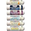 Wilder Essentials 6 Pack Aromatherapy Nasal Inhalers Gift Set, Essential Oil Scent Sticks, Funny White Elephant Stocking Stuffers, Portable Natural Diffuser Tubes, Made in USA Novelty Blend Kit