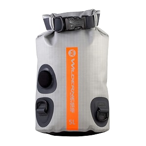 wilderness systems waterproof xpel dry bag with valve - 5l - converts to cooler