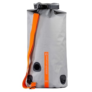 wilderness systems waterproof xpel dry bag with valve amp shoulder strap - size - converts to cooler grey 35l