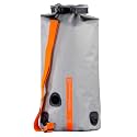 Wilderness Systems Waterproof XPEL Dry Bag with Valve &amp; Shoulder Strap - Size - converts to Cooler, Grey, 35L