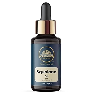 natural squalane oil for face skin hydration moisturisation for dry skin non-comedogenic 15ml