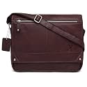 WildHorn Genuine Leather Brown 15.5 inch Laptop Messenger Bag DIMENSION : L-15 inch W-3 inch H-12 inch