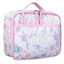 Wildkin JumpOff Jo Insulated Lunch Box – Keeps Food Hot or Cold, BPA-Free with Mesh Pockets &amp; Easy-Clean Lining – Ideal for School, Travel &amp; Daycare - Fairy Blossom