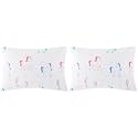 Wildkin Kids 100% Cotton Flannel Pillowcase – Soft, Breathable &amp; Toddler Size - Unicorn (Pack of 2)