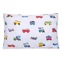 Wildkin Kids Microfiber Standard Pillowcase – Soft & Breathable Pillow Cover - Trains, Planes and Trucks